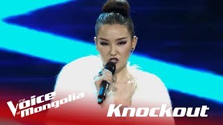 Buyangerel  quotBelieverquot  The Knock Out  The Voice of Mongolia 2018 [upl. by Pastelki]