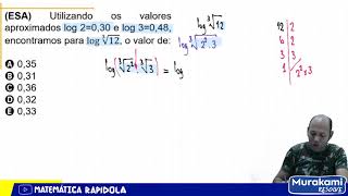 LOGARITMO  Propriedade de calcular Log [upl. by Adianes]