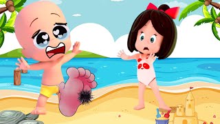 The boo boo song  Cleo and cuquin Nursery Rhymes amp Kids Song [upl. by Giulia]