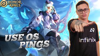 USE OS PINGS  HONOR OF KINGS [upl. by Abshier]