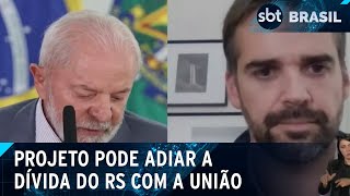 Lula envia ao Congresso projeto para adiar por três anos a dívida do RS  SBT Brasil 130524 [upl. by Kynthia850]