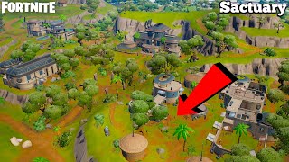 NEW SACTUARY LOCATION GAMEPLAY  FORTNITE LOOTING GUIDE [upl. by Honoria197]