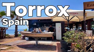 Torrox walk spain  virtual tour  walkig spain summer 4k [upl. by Geordie]