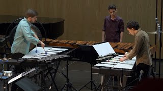 Pagodes by Claude Debussy Estampes  for Percussion Trio  Performed by Kodu Percussion Group [upl. by Ezra]