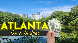 3 Things to do in Atlanta GA on a budget [upl. by Dlorad]