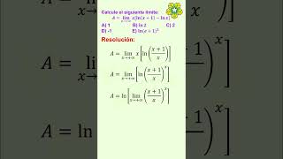 Limite al mas infinito shorts shortvideo maths [upl. by Middlesworth]