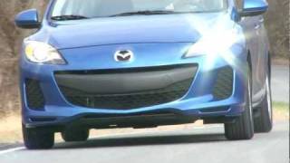 2012 Mazda MAZDA3 SkyActiv  Drive Time Review with Steve Hammes  TestDriveNow [upl. by Pavior]