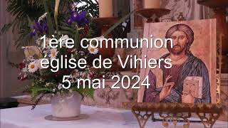 1ère communion église de Vihiers le 5 mai 2024 [upl. by Hoehne]