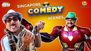 Gokuldhamvasi Trip To Singapore  Comedy Scenes  Taarak Mehta Ka Ooltah Chashmah [upl. by Yramesor]