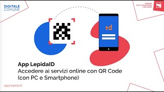 App LepidaID  Accedere ai servizi online con QR Code [upl. by Saiasi]