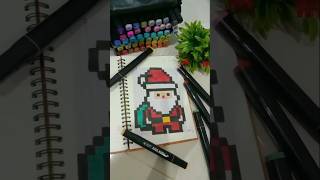 Christmas pixel art ideas 🎅✨️ pixels pixelart pixelartideas [upl. by Bibby]