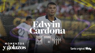 Todos los goles de Edwin Cardona en la Liga con Nacional Santa Fe y Junior [upl. by Marge]