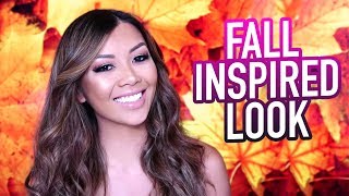 Fall Inspired Makeup Glam  Liane V [upl. by Maighdiln]