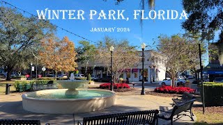 Winter Park Florida Downtown [upl. by Suiravaj]