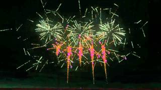 Fwsim Hannover 2015 Synchronized Fireworks [upl. by Olsen]