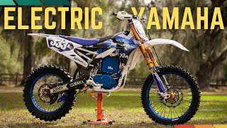 Yamaha XE4 ELECTRIC Dirt Bike  First Ride amp Review [upl. by Asirehc]