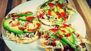 Deliciosas TOSTADAS DE PESCADO recetas facil [upl. by Nuhsal]