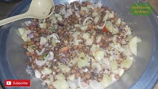 Lobia Chaat recipe  How to make lobia chaat [upl. by Thessa]