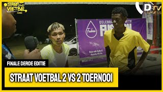 ⚽ Tjieng Goal Straat voetbal 2vs2 Toernooii 3de editie Finale Suriname [upl. by Liamaj]