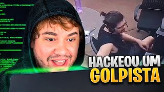 Hackeei um Golpista e Observei ele por Uma Semana  React Inv3nção [upl. by Ekim]