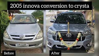 2005 innova conversion to innova crysta [upl. by Anthia]