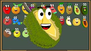 Learn Fruits  Fruits Song  The Fruits Song for Kids Learn from Dedé [upl. by Coulson]