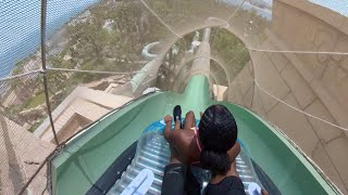 Surge Water Slide at Aquaventure Dubai 🇦🇪 زحليقة السفينة المائية في مدينة أكوافنتشر [upl. by Aven]