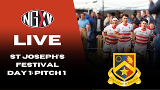 LIVE RUGBY ST JOSEPHS COLLEGE NATIONAL SCHOOLS RUGBY FESTIVAL 2022  PITCH 1 DAY 1 [upl. by Airbmac]