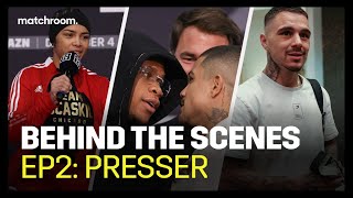 Fight Week Day 2 Devin Haney vs JoJo Diaz  Press Conference Behind The Scenes [upl. by Cattima859]