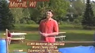 Jason Oestreicher  Backyard Wrasslin Ring Announcer 05311999 [upl. by Frierson121]