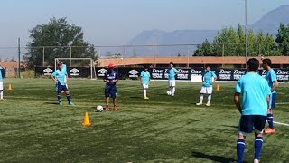 Así se vive una prueba masiva de jugadores de Universidad Católica [upl. by Jerrilyn]