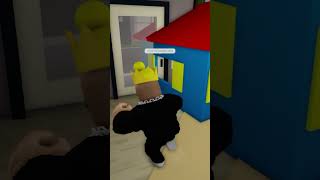 Cursed Brookhaven The Heist roblox robloxshorts robloxmemes [upl. by Oinimreh]