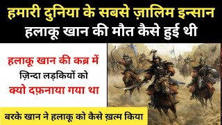 हलाकू खान की मौत कैसे हुई। Real History Of Hulagu Khan And Berke Khan  RH Network [upl. by Eniak]