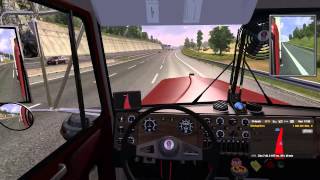 ETS 2 W900A Detroit Diesel 8V92 engine sound [upl. by Puett]