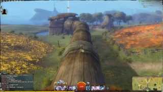 Gw2 Gendarran Fields Cornucopian Fields Vista Point [upl. by Aihsekat125]