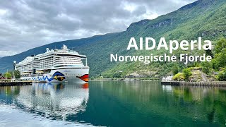 Norwegens Fjorde mit AIDAperla [upl. by Akehsar]