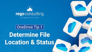 OneDrive Determine File Location and Status [upl. by Eednus]