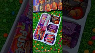 tiffine DAIRY MILK LUNCH BOX chocolate candy tasty tiffine lunchbox yummy candybox shots [upl. by Asiret]