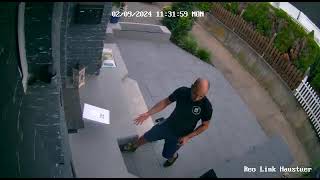 Delivery Man Gets Scared by Barking Dog  1523997 [upl. by Elam887]