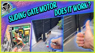 102 No name Sliding Gate motor with no remotes  does it work [upl. by Virge]