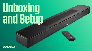 Bose Smart Soundbar 600 – Unboxing and Setup [upl. by Bach]