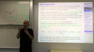 Variational Methods for Computer Vision  Lecture 18 Prof Daniel Cremers [upl. by Darahs]