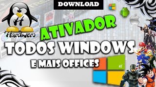 Ativador para Quase todos Windows Atuais Windows 7 8 81 server 2008 8 1 10 [upl. by Thaddeus]