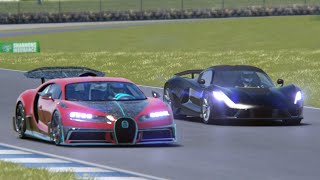 Hennessey Venom F5 vs Bugatti Chiron Mansory Centuria at Phillip Islando [upl. by Apur]