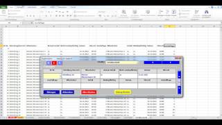 Datenbanken in Excel aus flexibler Eingabemaske erstellen Unfallstatistik [upl. by Erdnael]