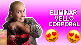 Como Eliminar El Vello Corporal  Receta Casera [upl. by Aruat]