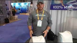 OceanTamer Marine Bean Bags at ICAST 2022 [upl. by Ahsinroc532]