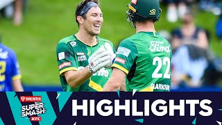 Worker Hits Maiden Century  HIGHLIGHTS  Volts v Stags  Dream11 Super Smash [upl. by Nnahs703]