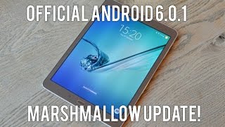 Samsung Galaxy Tab S2 4G LTE Official Android 601 Marshmallow Update [upl. by Newby372]