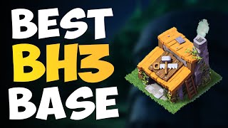 BEST Builder Hall 3 Base Copy Link  BH3 Defense base Anti 2 Star Layout  Clash of Clans [upl. by Vivianne]